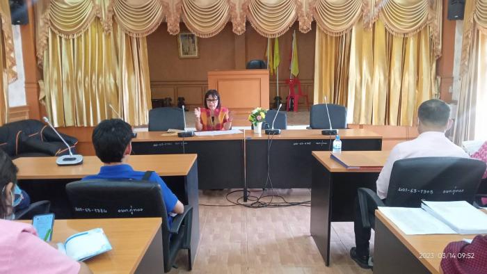ประชุมกู้ชีพ อบต.กู่ทอง