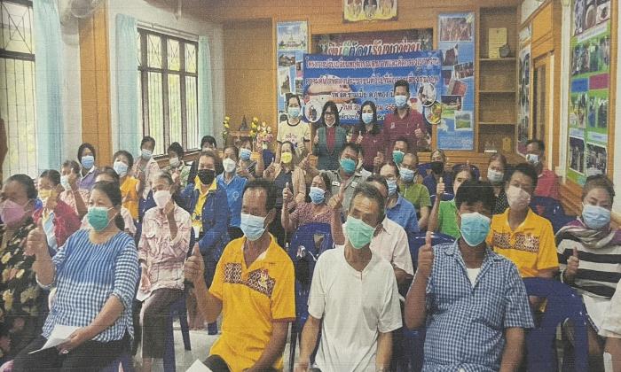 โครงการอบรมปรับเปลี่ยนพฤติกรรมสุขภาพและคัดกรองเบาหวานความดันโลหิตสูง ประชาชนทั่วไปที่มีภาวะเสี่ยงสุขภาพ โรงพยาบาลส่งเสริมสุขภาพตำบลบ้านขามเปี้ย ตำบลกู่ทอง ประจำปี 2565