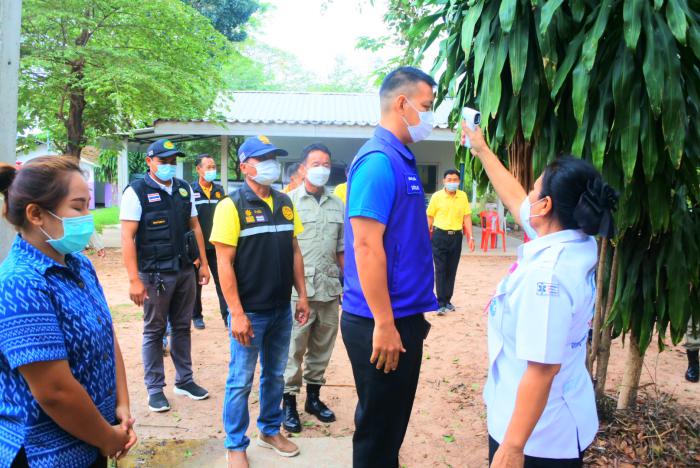 โครงการฝึกอบรมทบทวนอาสาสมัครป้องกันภัยฝ่ายพลเรือน อบตกู่.ทอง