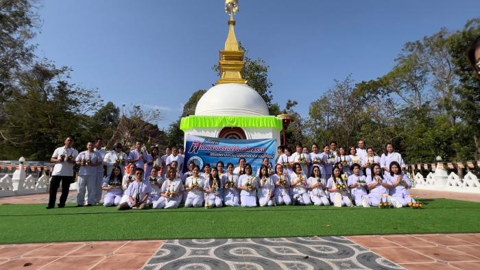 โครงการปฏิบัติธรรมเป็นพุทธบูชาพระธาตุศรีเมืองเพ็ง ประจำปี ๒๕๖๗  ร่วมกับโครงการฝึกอบรมสร้างจริยธรรมให้แก่บุคลากรองค์การบริหารส่วนตำบลกู่ทอง 